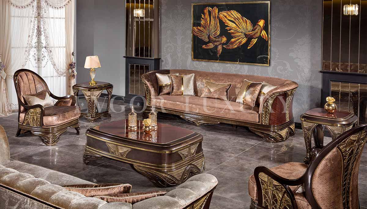 Karolin Luxury Sofa Set - Evgor Luxury