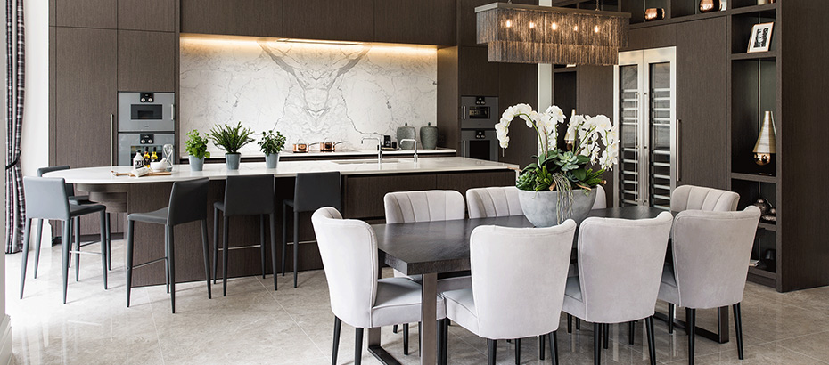 How to Create a Luxury Dining Room with an Open Plan Kitchen