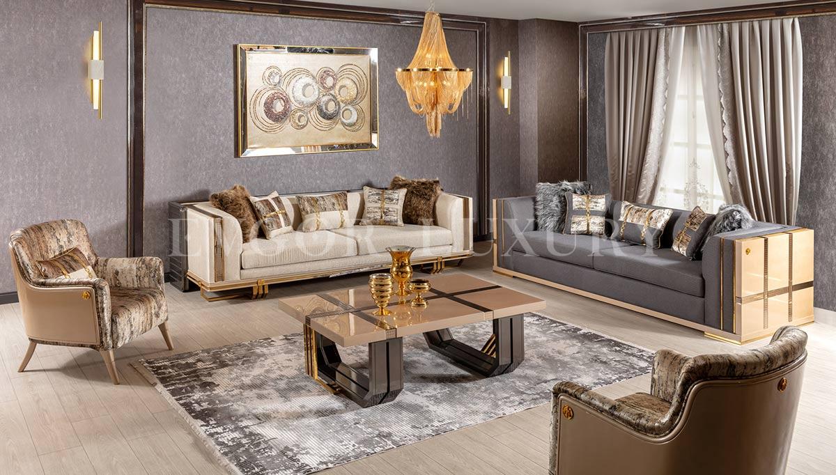 Tokyo Luxury Sofa Set - Evgor Luxury