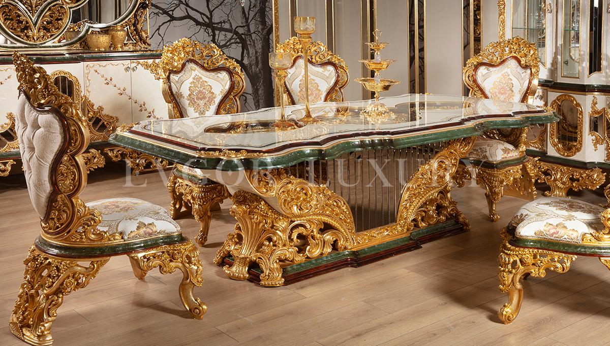 Humeyra Leaf Classic Dining Table
