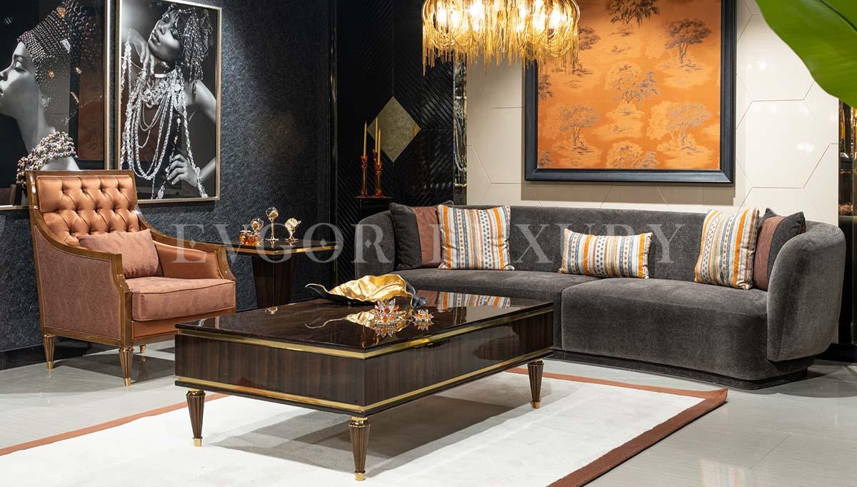 Malta Luxury Sofa Set - Evgor Luxury