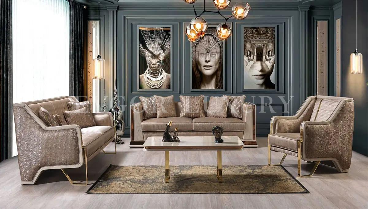 Valisa Luxury Sofa Set