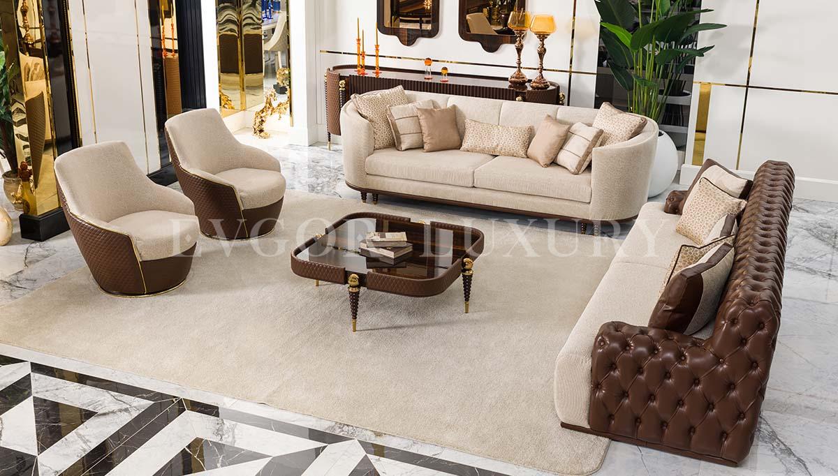 Lorenzo Modern Sofa Set - Evgor Luxury