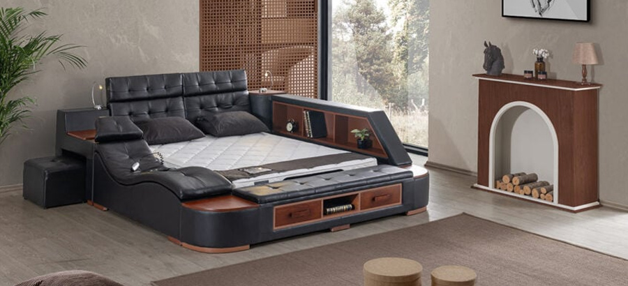 حلول ذكية في غرف النوم: أسرّة ذكية وتنسيقات الأثاث 7 Smart Solutions in Bedroom: Intelligent Beds and Furniture Combinations 3